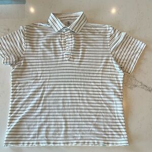 Brunello Cucinelli striped polo shirt EU50